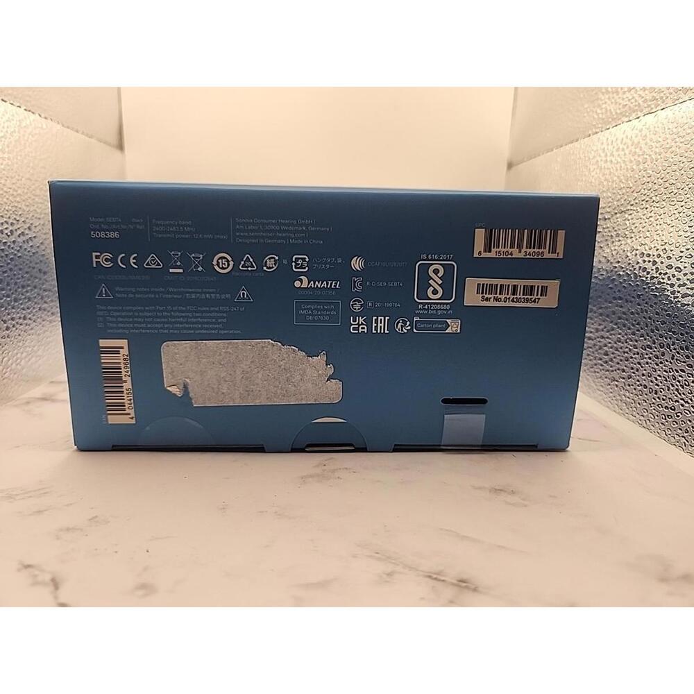 Sennheiser HD 450BT Wireless Noise Canceling Headphone - Black New In Sealed Box - Picture 6 of 6